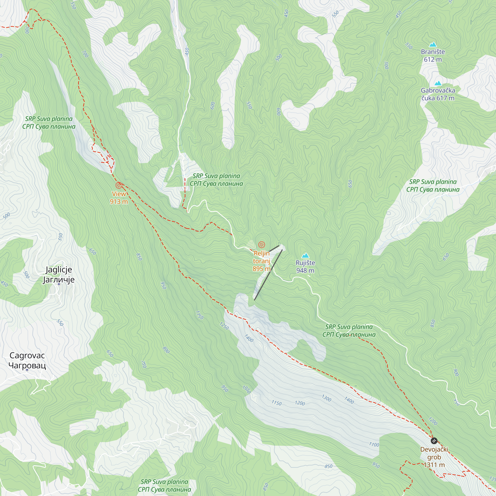 Studenac map