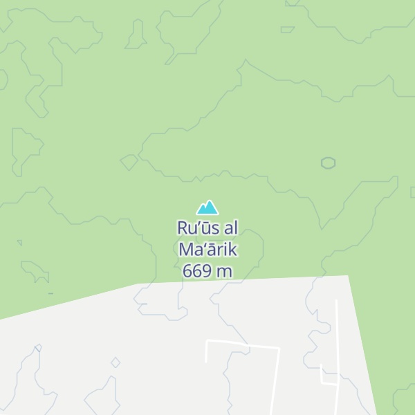 Map of Ru’ūs al Ma‘ārik