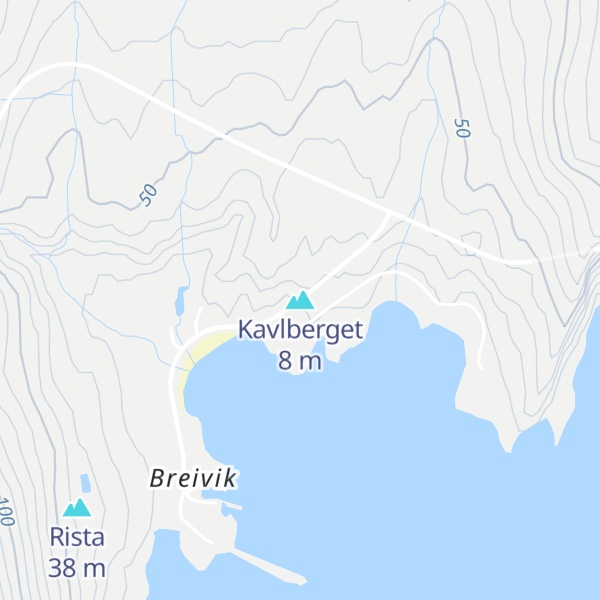 Map of Kavlberget