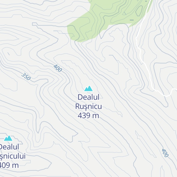 Map of Dealul Ruşnicu