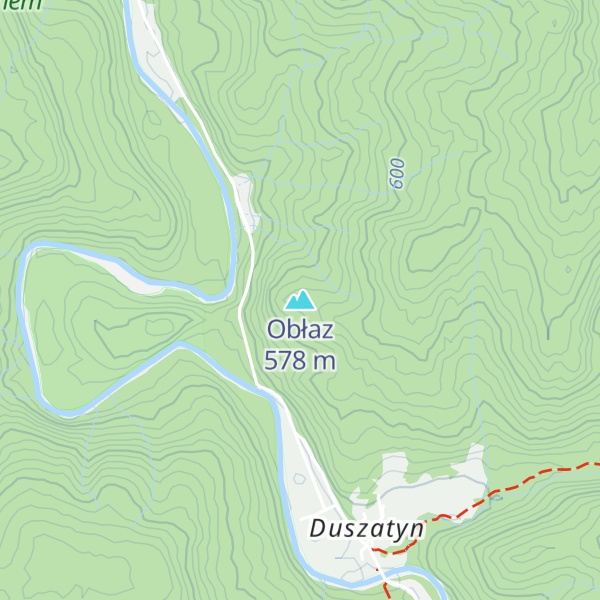 Map of Obłaz