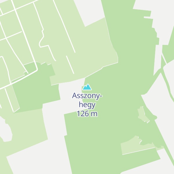 Map of Asszony-hegy