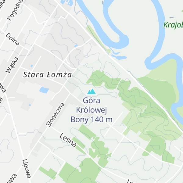 Map of Góra Królowej Bony