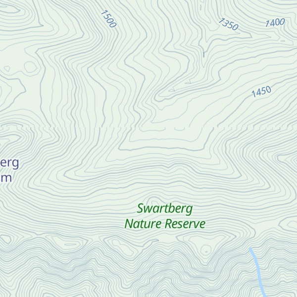 Map of Bothashoek Hut