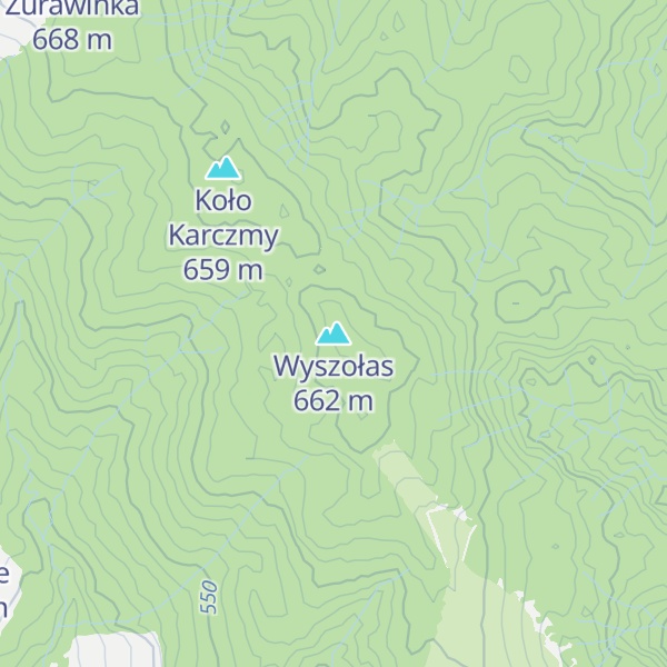 Map of Wyszołas