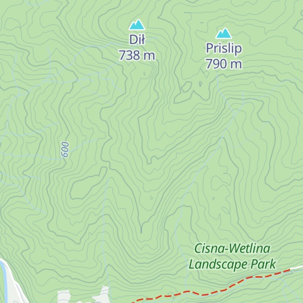 Map of Za Roztoką