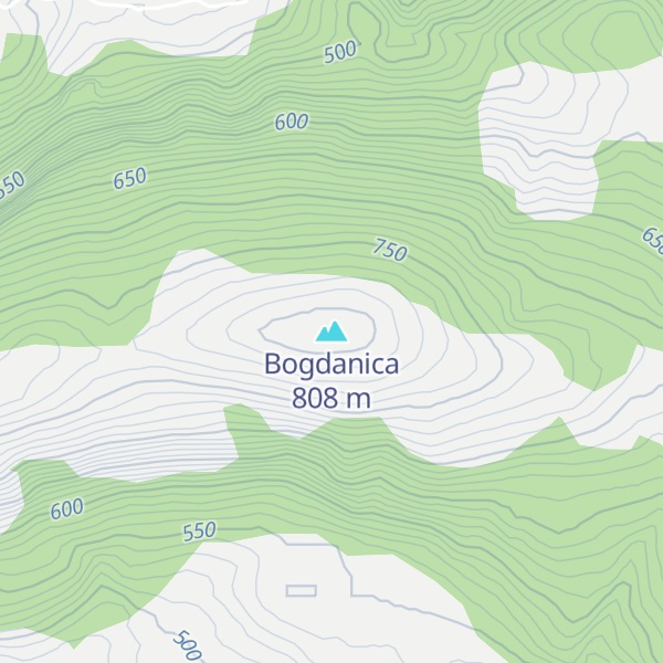 Map of Bogdanica