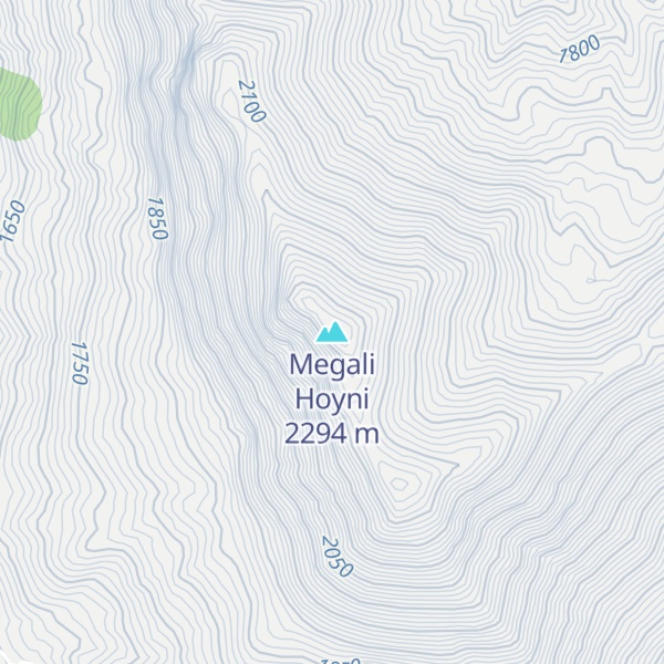 Map of Megali Hoyni