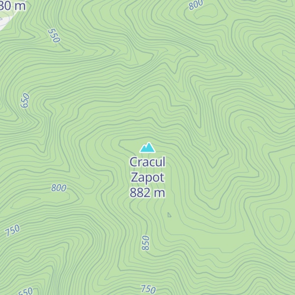 Map of Cracul Zapot