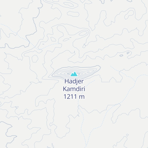 Map of Hadjer Kamdiri