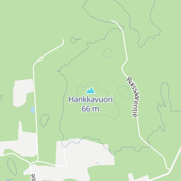 Map of Hankkavuori