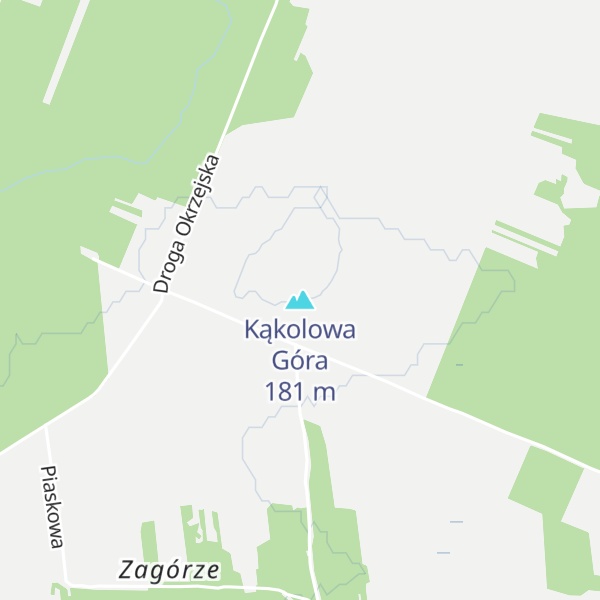 Map of Kąkolowa Góra