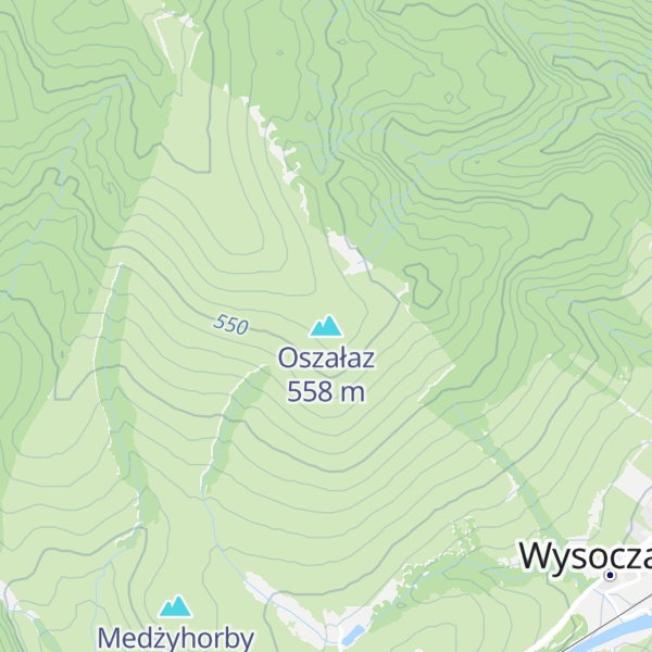 Map of Oszałaz