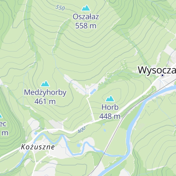 Map of Sokolisko