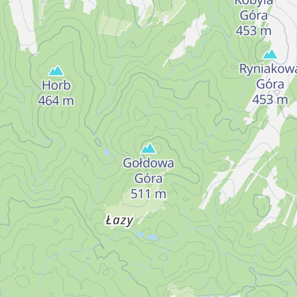 Map of Gołdowa Góra