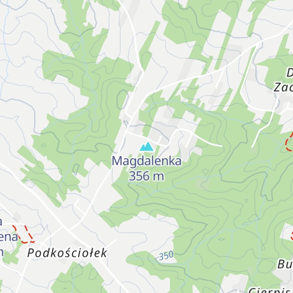 Map of Magdalenka