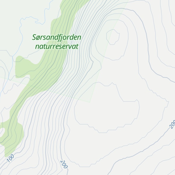 Map of Falkeberghøgda