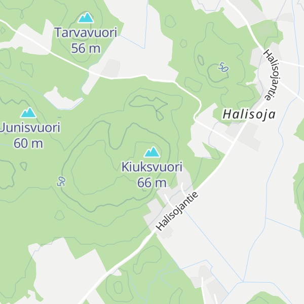 Map of Kiuksvuori