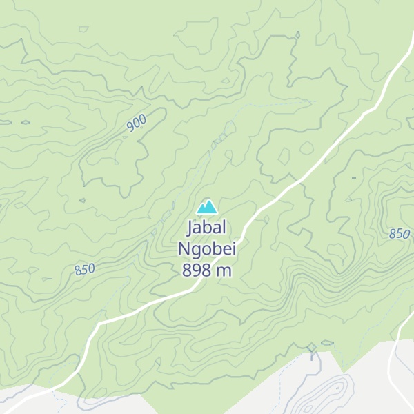 Map of Jabal Ngobei