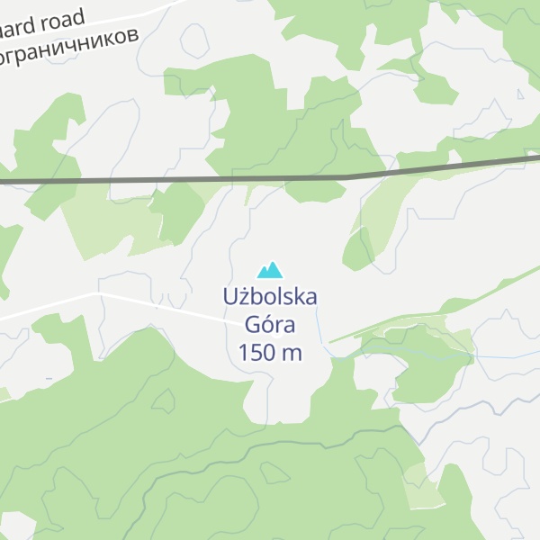 Map of Użbolska Góra