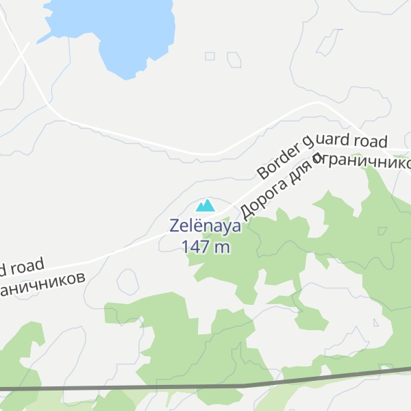 Map of Zelënaya
