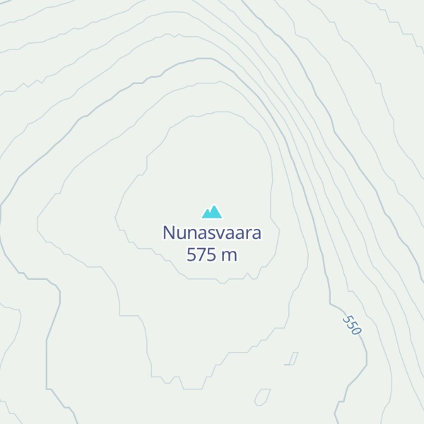 Map of Nunasvaara