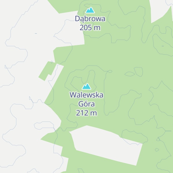 Map of Walewska Góra
