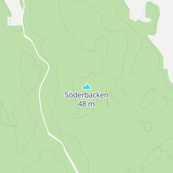 Map of Söderbacken