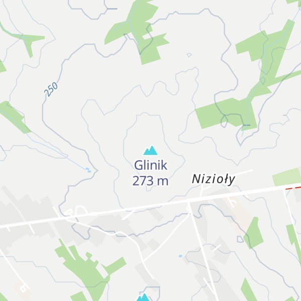 Map of Glinik