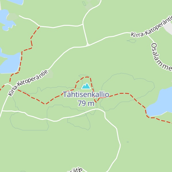 Map of Tähtisenkallio