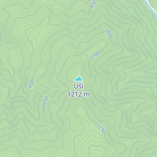 Map of Uši