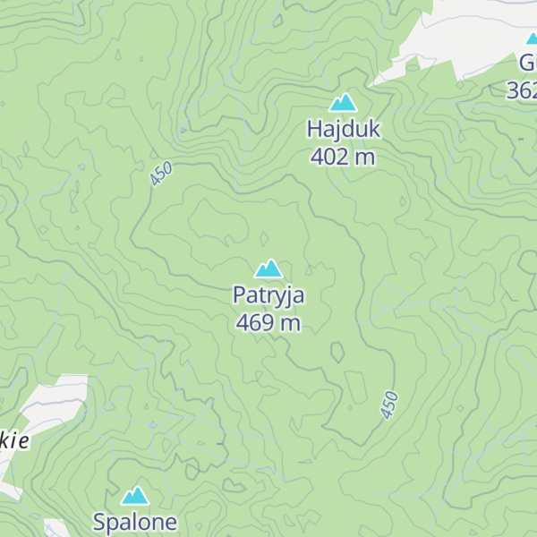 Map of Patryja
