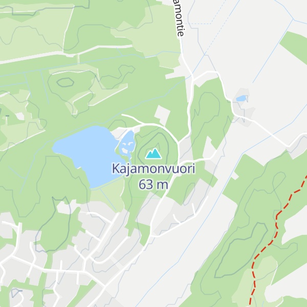 Map of Kajamonvuori