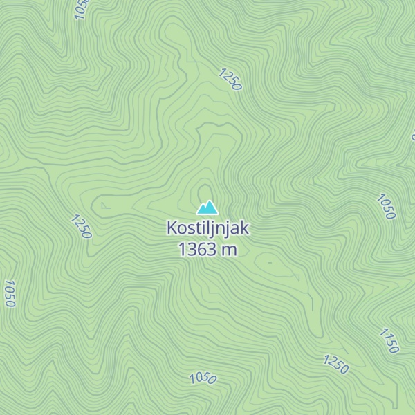Map of Kostiljnjak
