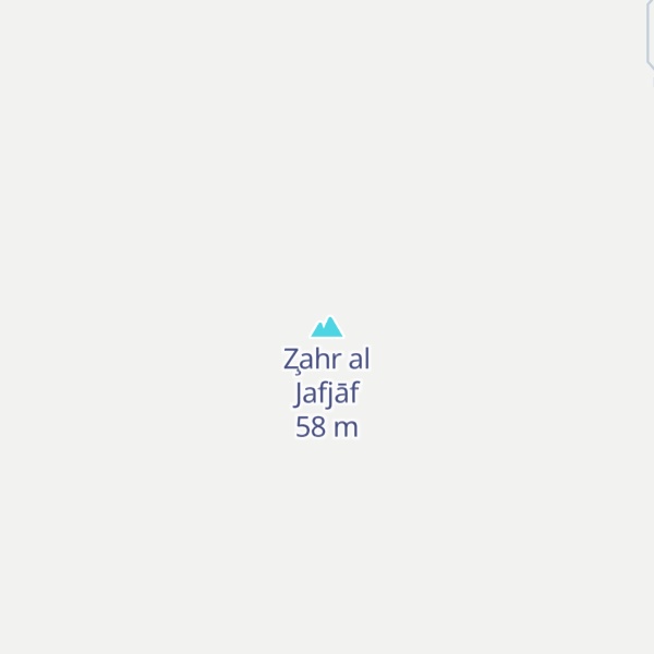 Map of Z̧ahr al Jafjāf