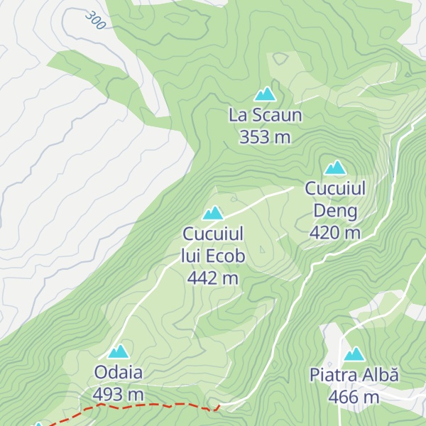 Map of Cucuiul lui Ecob