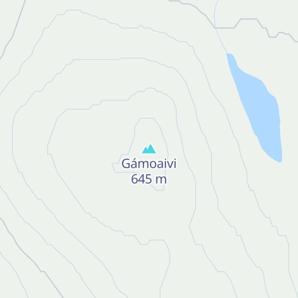 Map of Gámoaivi