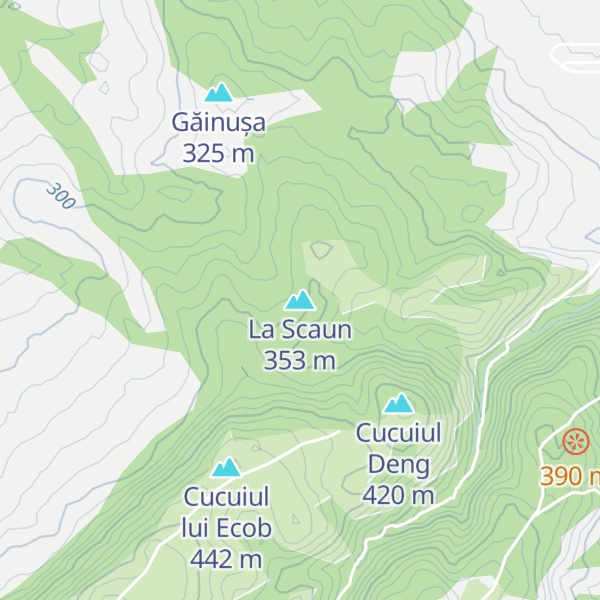 Map of La Scaun