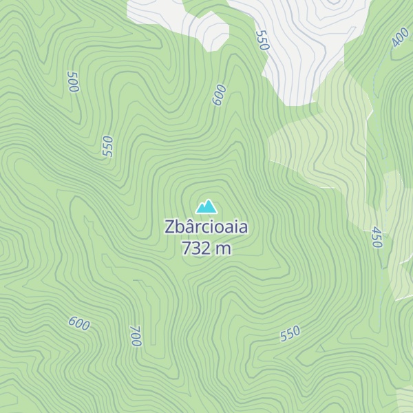 Map of Zbârcioaia