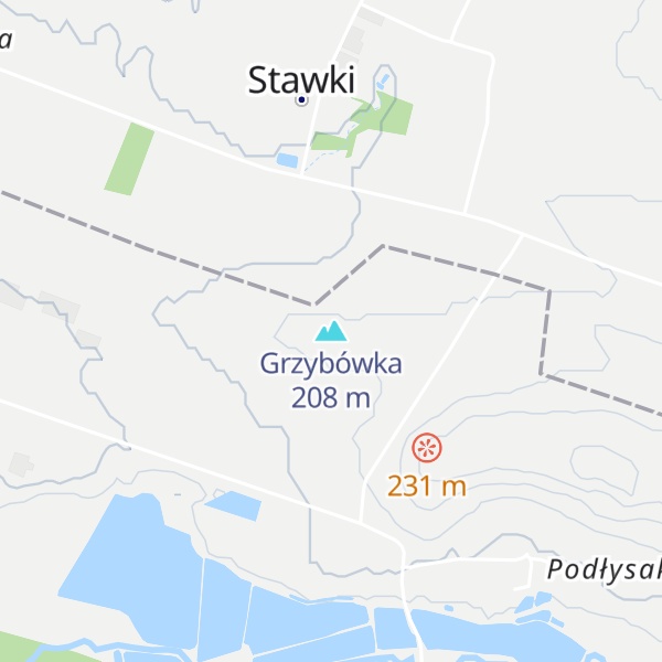 Map of Grzybówka