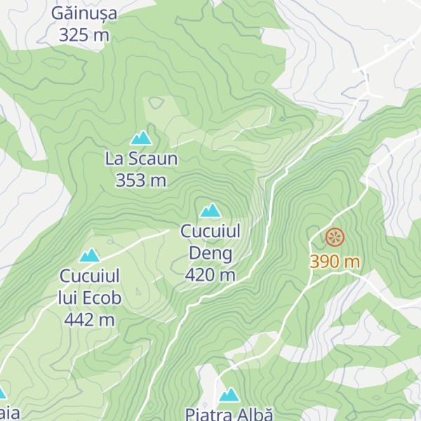 Map of Cucuiul Deng