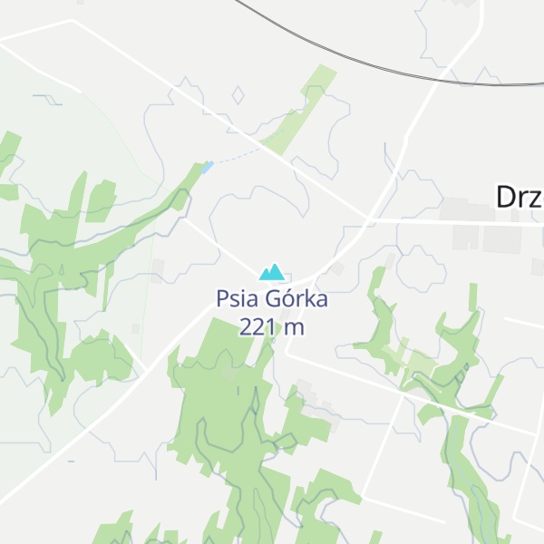 Map of Psia Górka