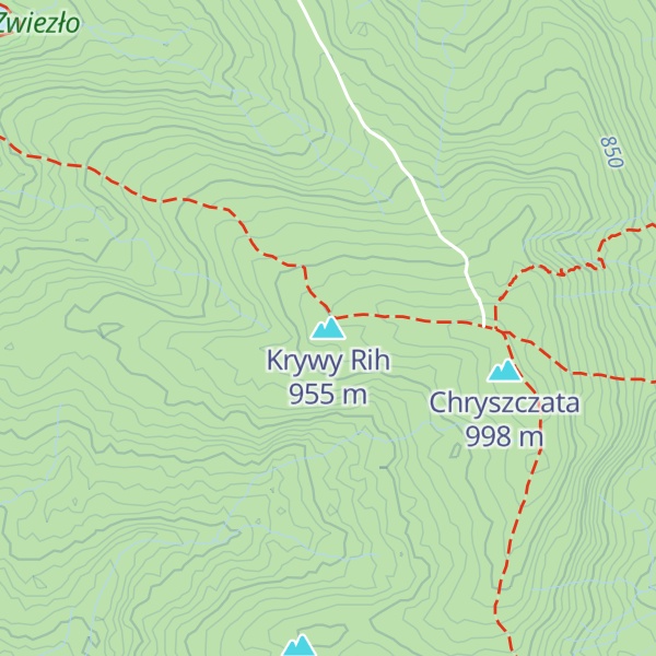 Map of Krywy Rih