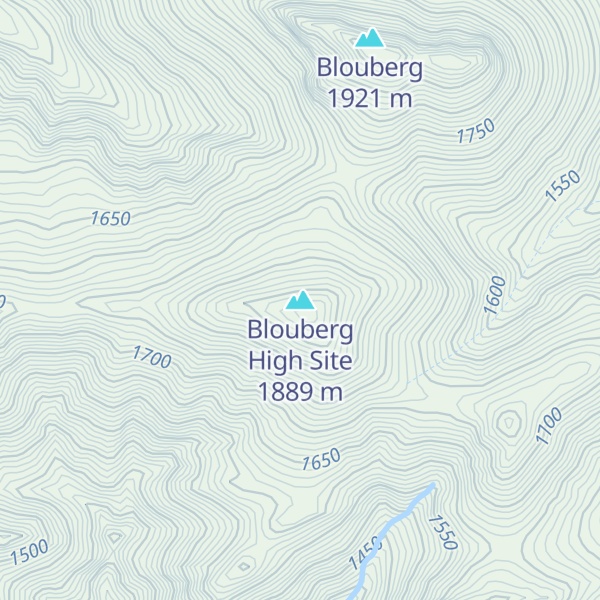 Map of Blouberg High Site