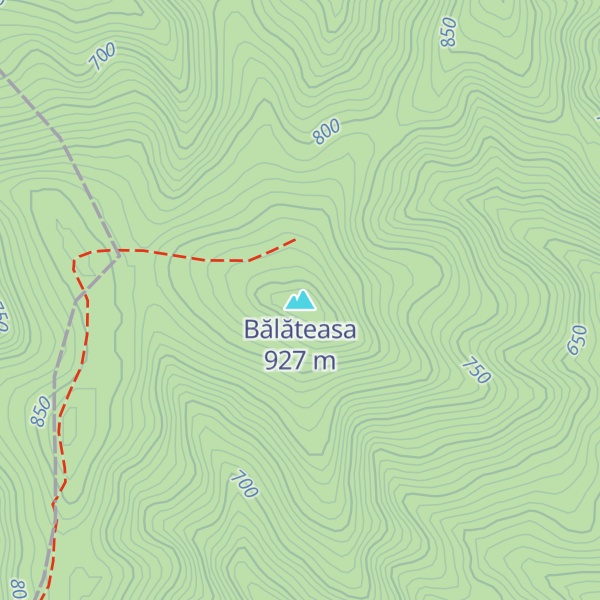 Map of Bălăteasa