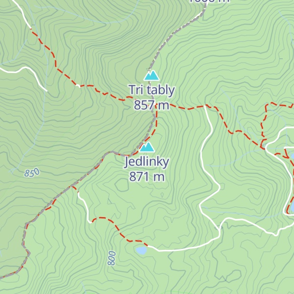 Map of Jedlinky
