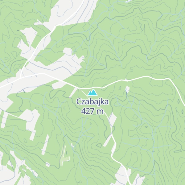 Map of Czabajka