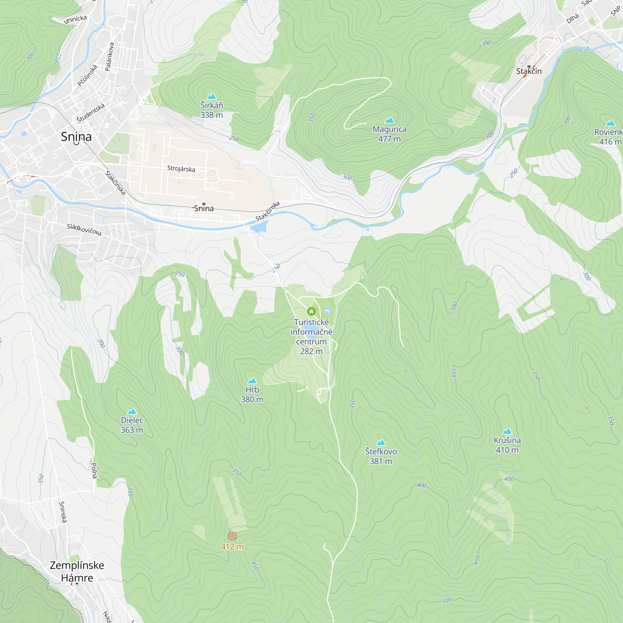 Turistické informačné centrum map