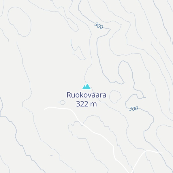 Map of Ruokovaara