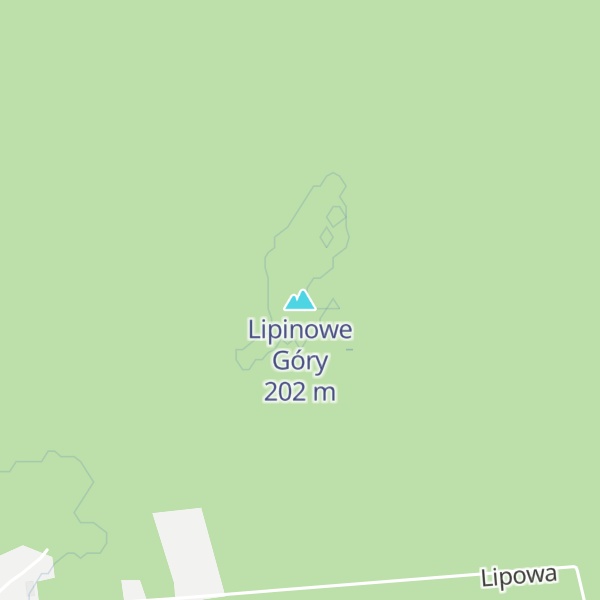 Map of Lipinowe Góry